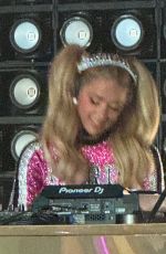 PARIS HILTON at a DJ Set at Uber Event in Phoenix 02/10/2023