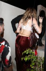 PARIS JACKSON Arrives at a Grammy Party at a Private Residence in Los Angeles 02/03/2023