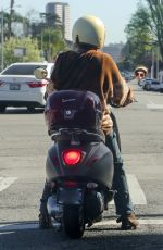 PARIS JACKSON Out on Her Vespa in Toluca Lake 02/10/2023