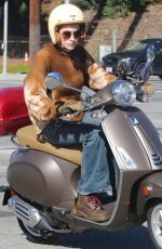 PARIS JACKSON Out on Her Vespa in Toluca Lake 02/10/2023