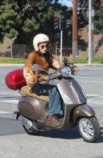 PARIS JACKSON Out on Her Vespa in Toluca Lake 02/10/2023