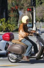 PARIS JACKSON Out on Her Vespa in Toluca Lake 02/10/2023