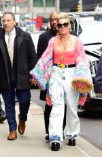 PINK Arrives at NBC Studios in New York 02/21/2023