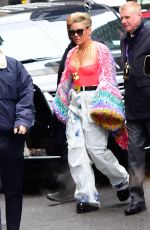 PINK Arrives at NBC Studios in New York 02/21/2023