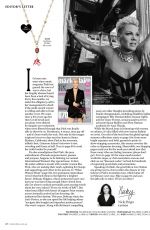 PINK in Marie Claire Magazine, Australia March 2023
