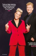 PINK in Music Week Magazine, March 2023