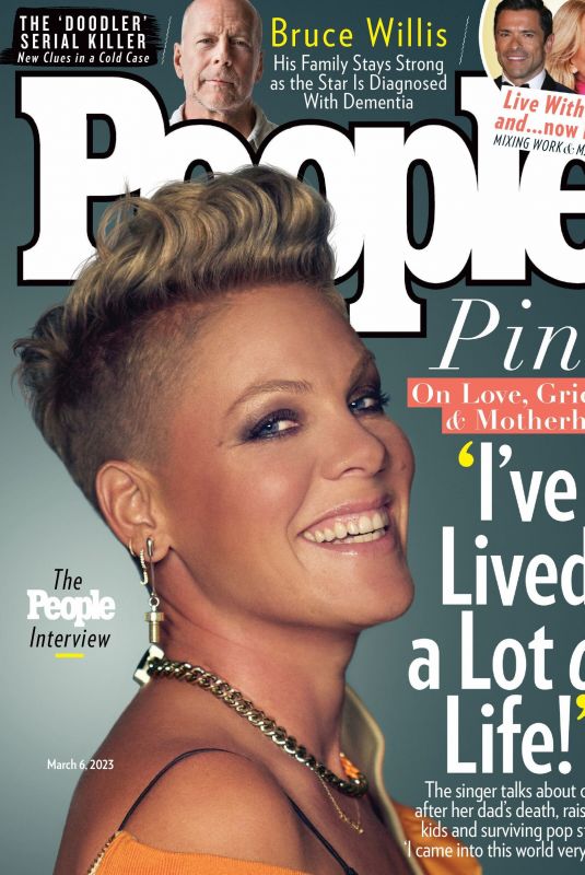 PINK in People Magazine, March 2023