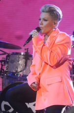 PINK Performs at Today Show in New York 02/21/2023