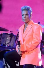 PINK Performs at Today Show in New York 02/21/2023