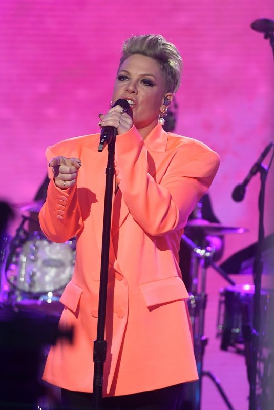 PINK Performs at Today Show in New York 02/21/2023
