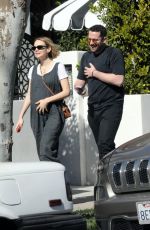 Pregnant CAREY MULLIGAN Heading to Alfred in West Hollywood 02/07/2023