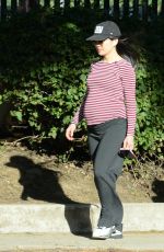 Pregnant CONSTANCE WU Out at a Park in Los Angeles 02/15/2023
