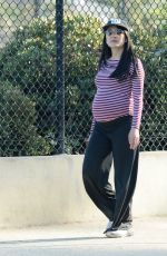 Pregnant CONSTANCE WU Out at a Park in Los Angeles 02/15/2023