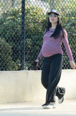 Pregnant CONSTANCE WU Out at a Park in Los Angeles 02/15/2023