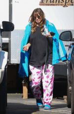 Pregnant KALEY CUOCO on the Set of Based on a True Story in Los Angeles 02/08/2023