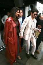 PRIYANKA CHOPRA and Nick Jonas Leave a Hollywood Star Ceremony Afterparty at Craig