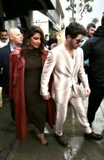 PRIYANKA CHOPRA and Nick Jonas Leave a Hollywood Star Ceremony Afterparty at Craig