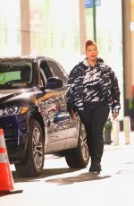 QUEEN LATIFAH Shooting Scenes for New TV Show on Madison Ave in New York 01/30/2023