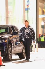 QUEEN LATIFAH Shooting Scenes for New TV Show on Madison Ave in New York 01/30/2023