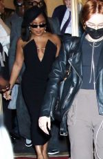 QUINTA BRUNSON Leaves Christian Siriano Fashion Show in New York 02/09/2023