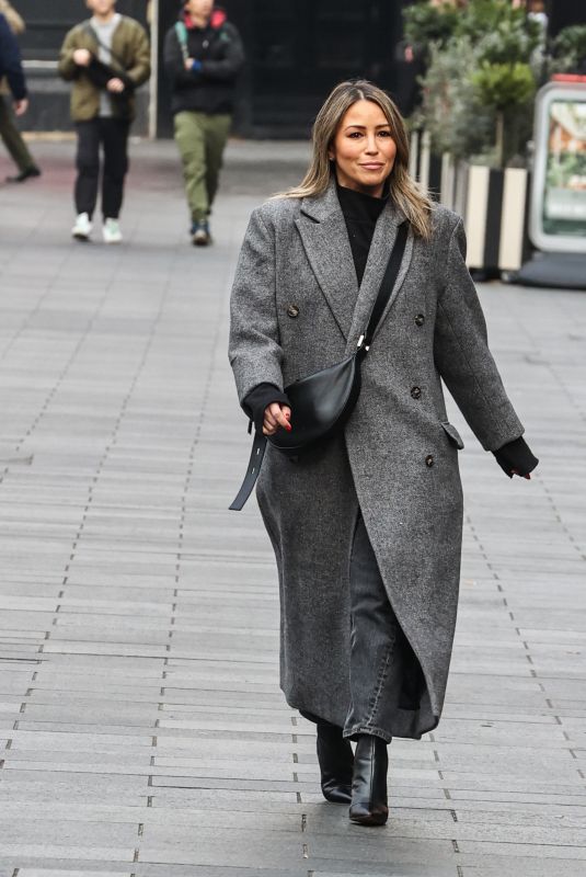 RACHEL STEVENS Arrivers at Global Radio Studios in London 02/09/2023