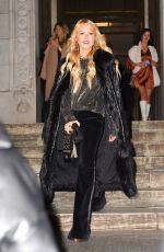 RACHEL ZOE Leaves Prabal Gurung Fashion Show at NYFW in New York 02/10/2023