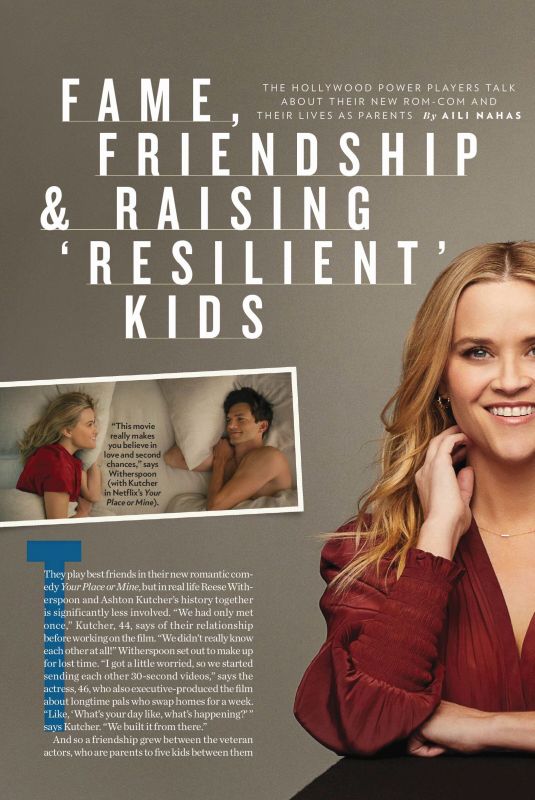 REESE WITHERSPOON in People Magazine, February 2023