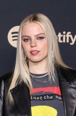 RENEE RAPP at Spotify Best New Artist Event in West Hollywood 02/02/2023
