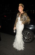 RIA HEBDEN Arrives at British Vogue and Tiffany & Co. Party in London 02/19/2023