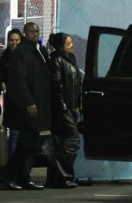 RIHANNA Leaves Super Bowl After Her Performance in Glendale 02/12/2023