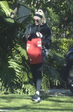 RIKA JAYNE Returns Home After a Gym Dession in Los Angeles 02/07/2023