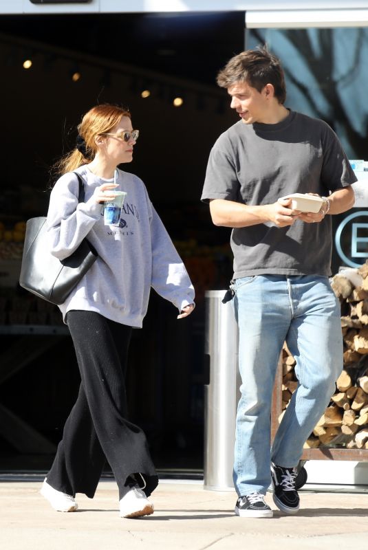 RILEY KEOUGH and Ben Smith Out in Calabasas 02/21/2023