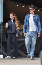 RILEY KEOUGH and Ben Smith Shopping for Groceries in Calabasas 02/16/2023