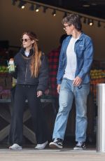 RILEY KEOUGH and Ben Smith Shopping for Groceries in Calabasas 02/16/2023