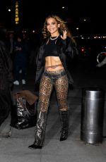 RITA ORA Night Out in New York 02/01/2023
