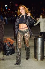 RITA ORA Night Out in New York 02/01/2023