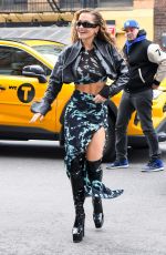 RITA ORA Out After Press Conference in New York 01/31/2023