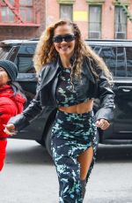RITA ORA Out After Press Conference in New York 01/31/2023