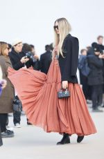 ROMEE STRIJD at Christian Dior Fashion Show in Paris 02/28/2023
