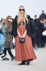 ROMEE STRIJD at Christian Dior Fashion Show in Paris 02/28/2023