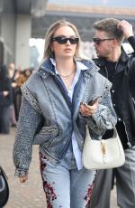 ROMEE STRIJD at Gucci Show at Milan Fashion Week 02/24/2023