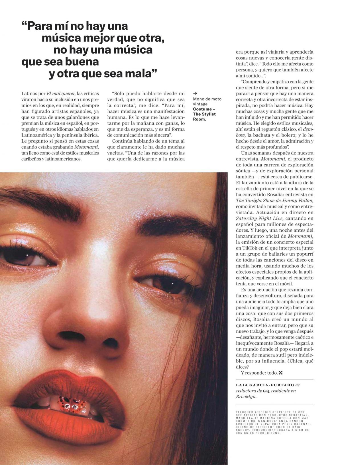 ROSALIA in GQ Magazine, Spain May 2022 – HawtCelebs