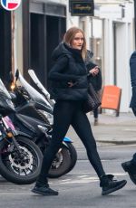 ROSIE HUNTINGTON-WHITELEY Leaves a Private Members Gym in London 02/24/2023