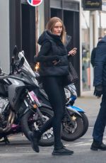 ROSIE HUNTINGTON-WHITELEY Leaves a Private Members Gym in London 02/24/2023