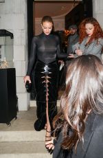 ROSIE HUNTINGTON-WHITELEY Leaves Bafta Awards Afterparty in London 02/19/2023