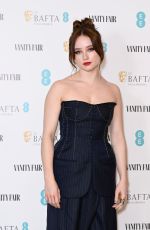 RUBY STOKES at 2023 Vanity Fair Rising Star Baftas Pre-party in London 02/02/2023