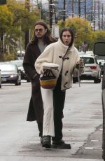 RUMER and SCOUT WILLIS and Derek Richard at All Time Restaurant in Los Feliz 02/26/2023