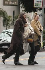 RUMER and SCOUT WILLIS and Derek Richard at All Time Restaurant in Los Feliz 02/26/2023