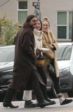 RUMER and SCOUT WILLIS and Derek Richard at All Time Restaurant in Los Feliz 02/26/2023