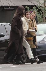 RUMER and SCOUT WILLIS and Derek Richard at All Time Restaurant in Los Feliz 02/26/2023